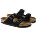 Birkenstock Women's Arizona Soft Footbed Black Suede - 403009603010 - Tip Top Shoes of New York