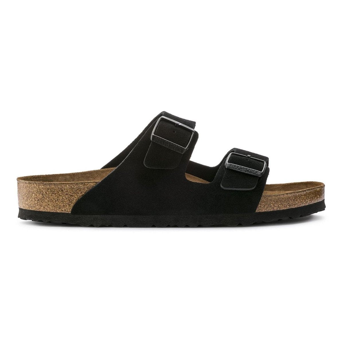 Birkenstock Women's Arizona Soft Footbed Black Suede - 403009603010 - Tip Top Shoes of New York