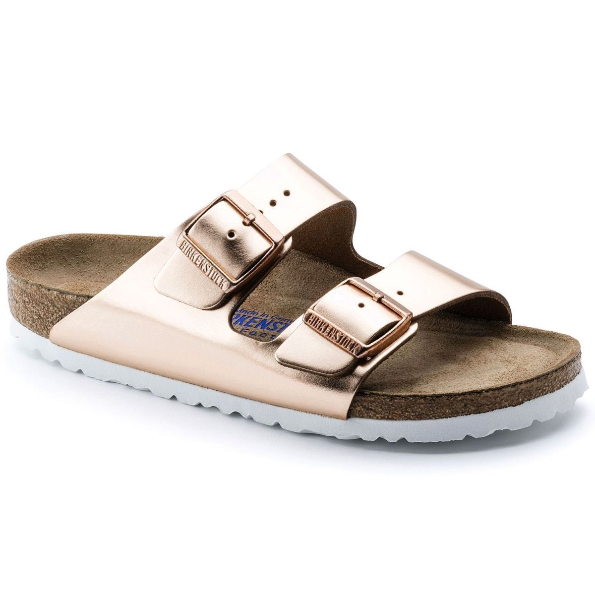 Birkenstock Women's Arizona Soft Footbed Copper Leather - 1036147 - Tip Top Shoes of New York