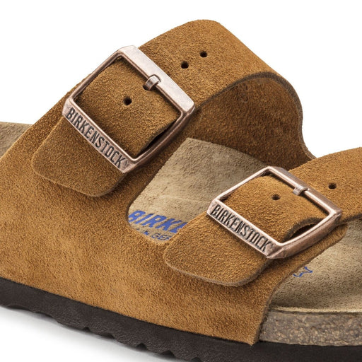 Birkenstock Women's Arizona Soft Footbed Suede Leather Mink - 866983 - Tip Top Shoes of New York