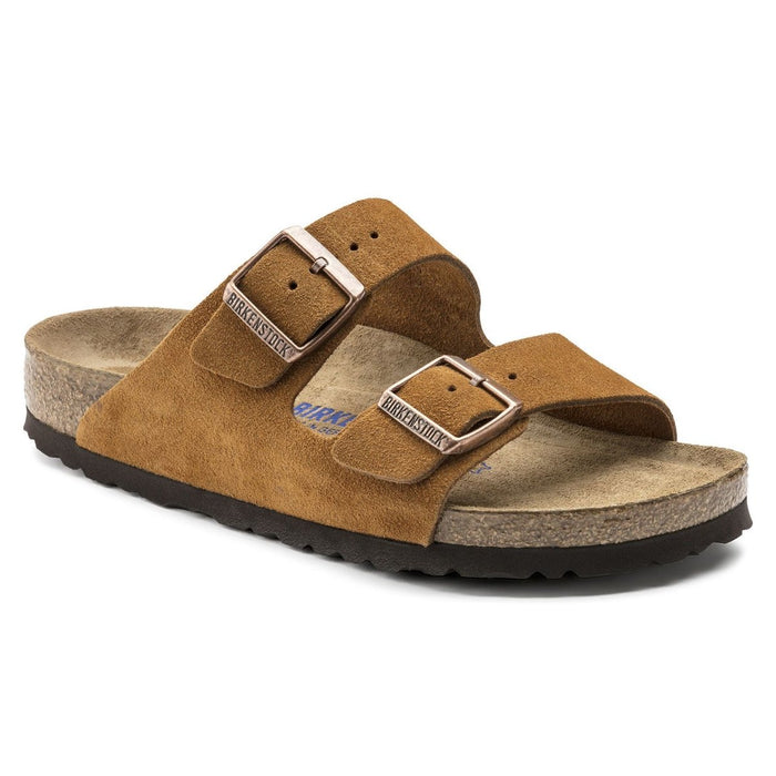 Birkenstock Women's Arizona Soft Footbed Suede Leather Mink - 866983 - Tip Top Shoes of New York