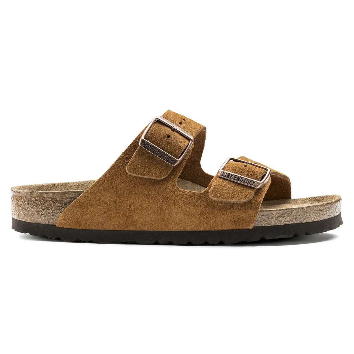 Birkenstock Women's Arizona Soft Footbed Suede Leather Mink - 866983 - Tip Top Shoes of New York