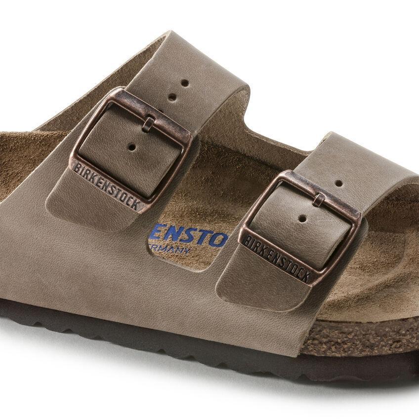 Birkenstock Women's Arizona Soft Footbed Tobacco Oiled Leather - 881091 - Tip Top Shoes of New York