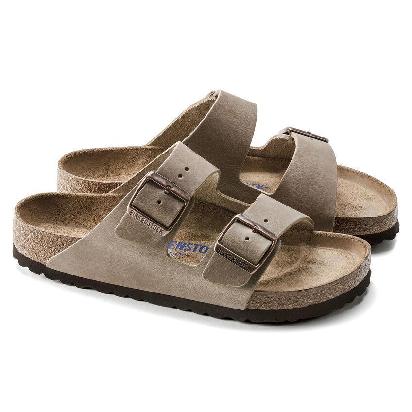 Birkenstock Women's Arizona Soft Footbed Tobacco Oiled Leather - 881091 - Tip Top Shoes of New York