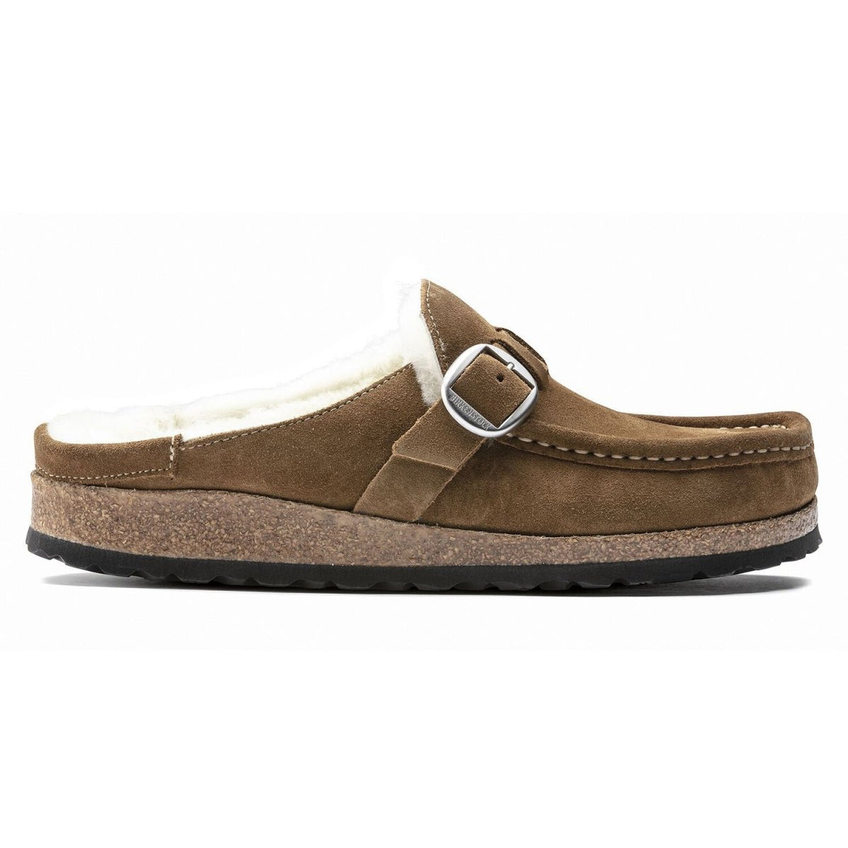 Birkenstock Women's Buckley in Shearling Brown
