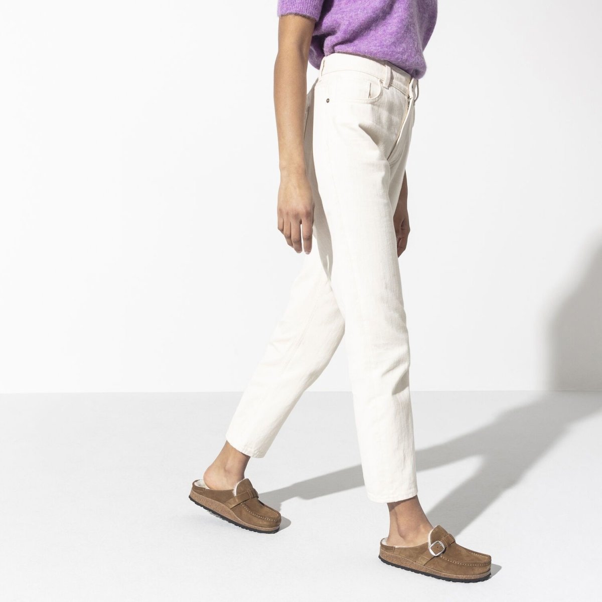 Birkenstock Women's Buckley Shearling Tea - 992192 - Tip Top Shoes of New York