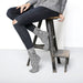 Birkenstock Women's Cotton Slub Sock Black/Grey - 3001878 - Tip Top Shoes of New York