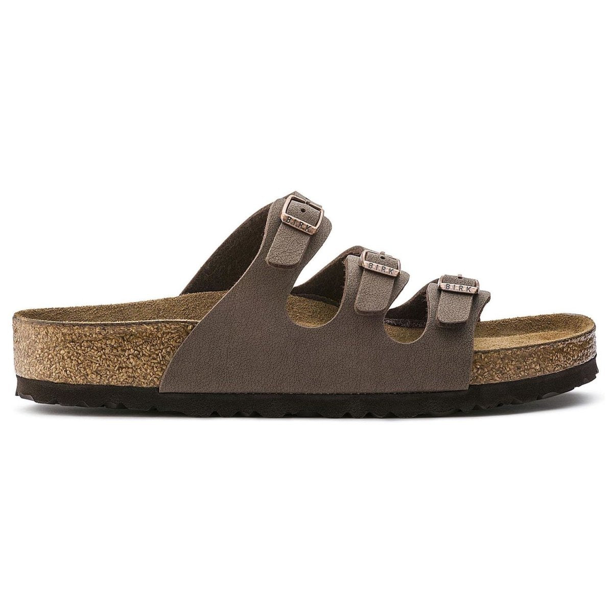 Birkenstock Women's Florida Soft Footbed Mocha Birkibuc - 336236 - Tip Top Shoes of New York