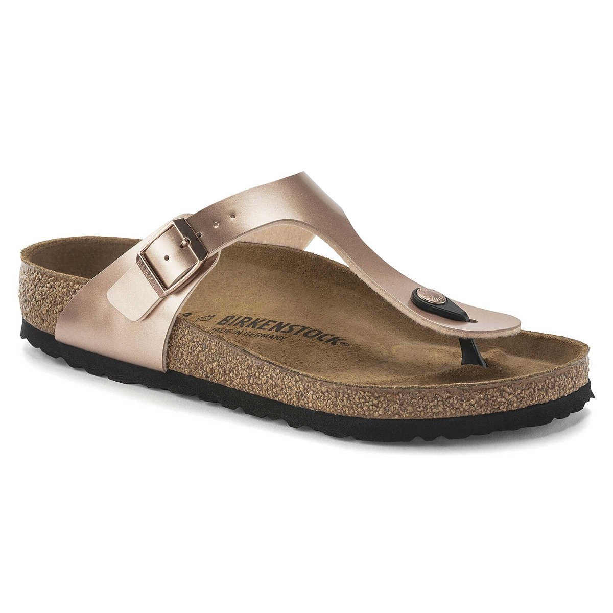 Birkenstock Women's Gizeh Metallic Copper Birko-Flor® - 9011270 - Tip Top Shoes of New York