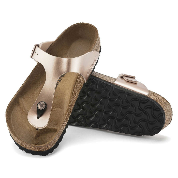 Birkenstock Women's Gizeh Metallic Copper Birko-Flor® - 9011270 - Tip Top Shoes of New York
