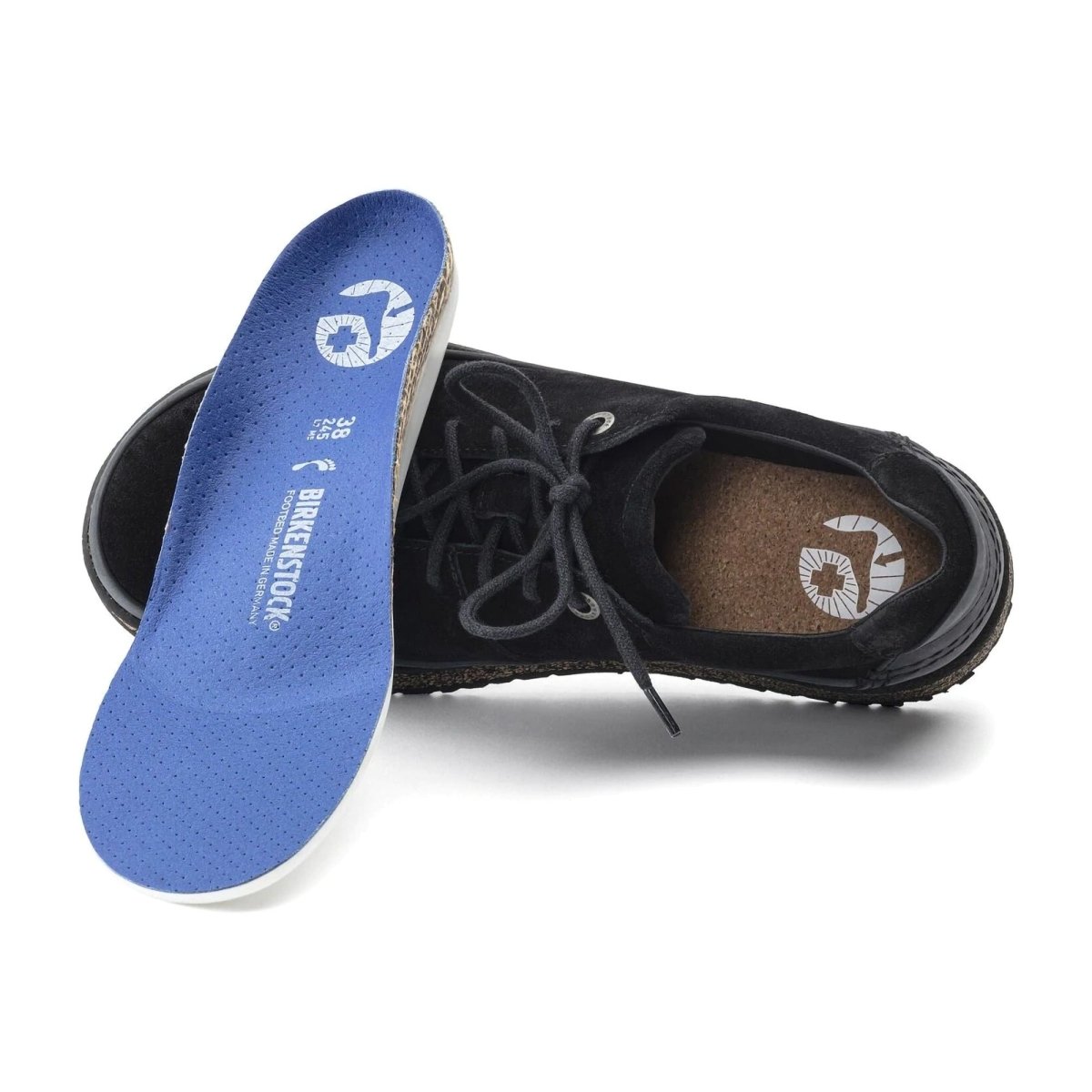 Birkenstock Women's Honnef Low Black Suede - 3008822 - Tip Top Shoes of New York