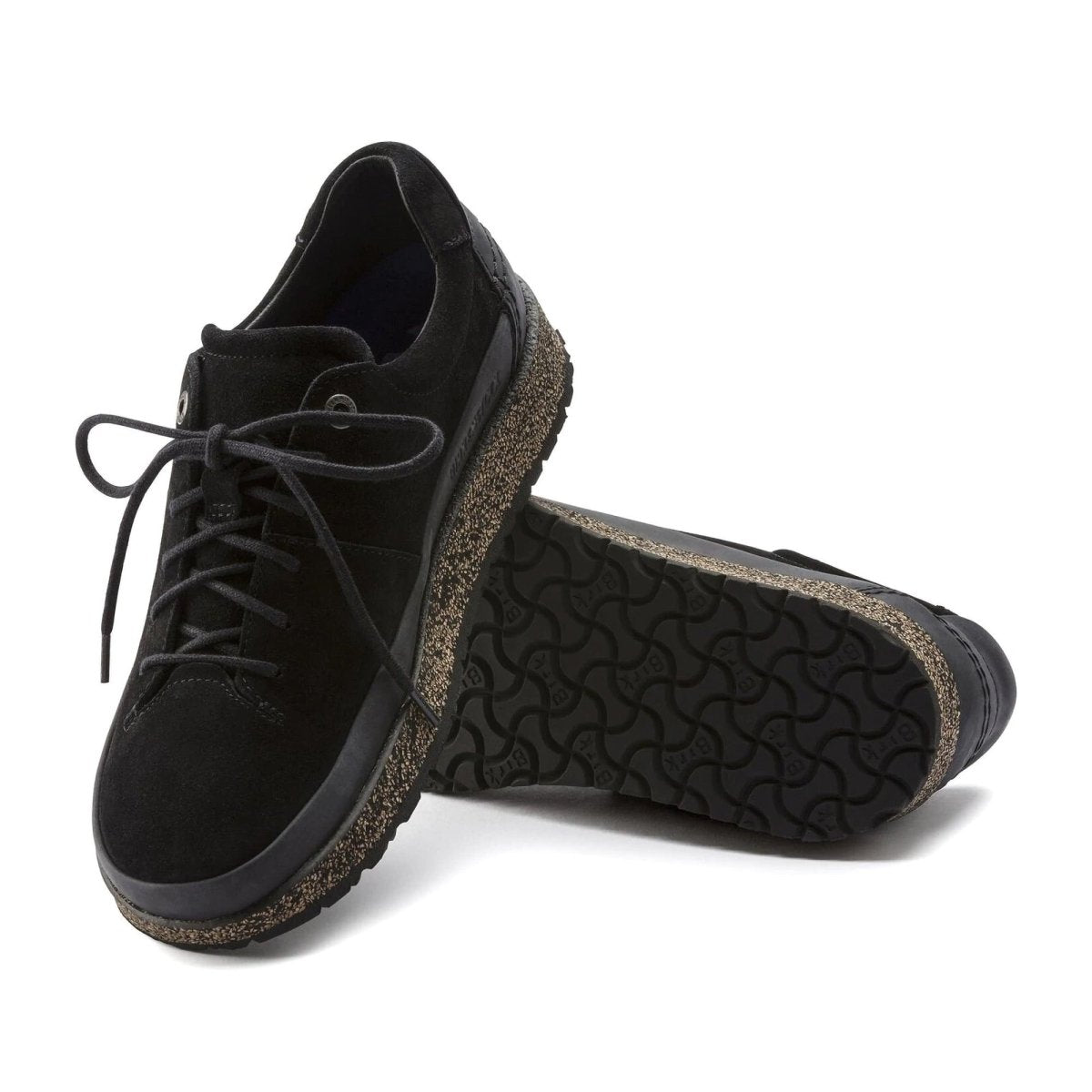 Birkenstock Women's Honnef Low Black Suede - 3008822 - Tip Top Shoes of New York