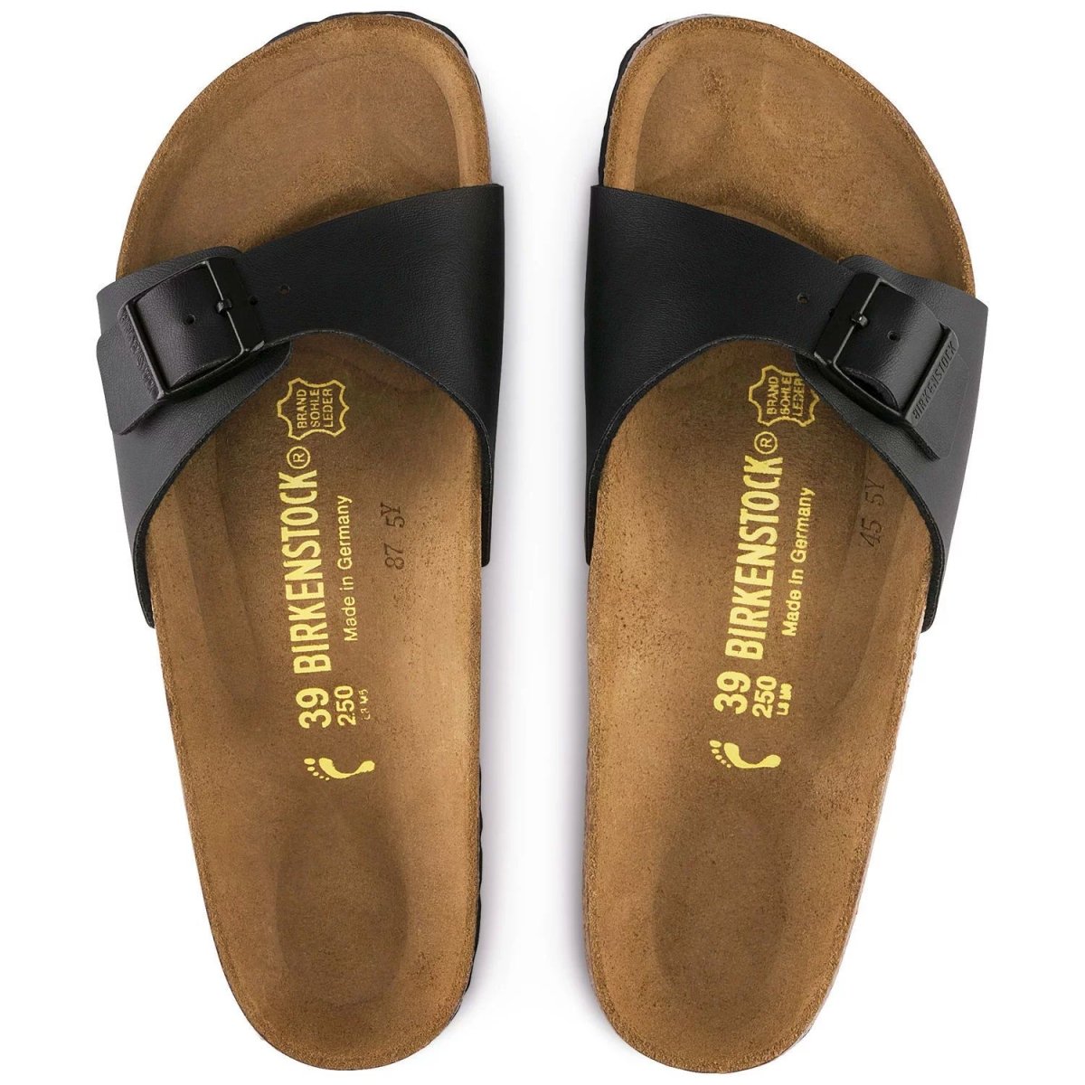 Birkenstock Women's Madrid Birko-Flor Black - 10007769 - Tip Top Shoes of New York
