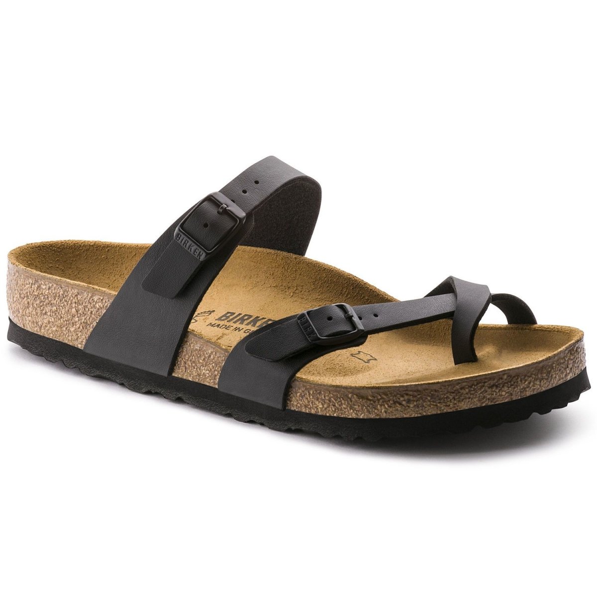 Birkenstock Women's Mayari Black Birko-Flor - 407612601012 - Tip Top Shoes of New York