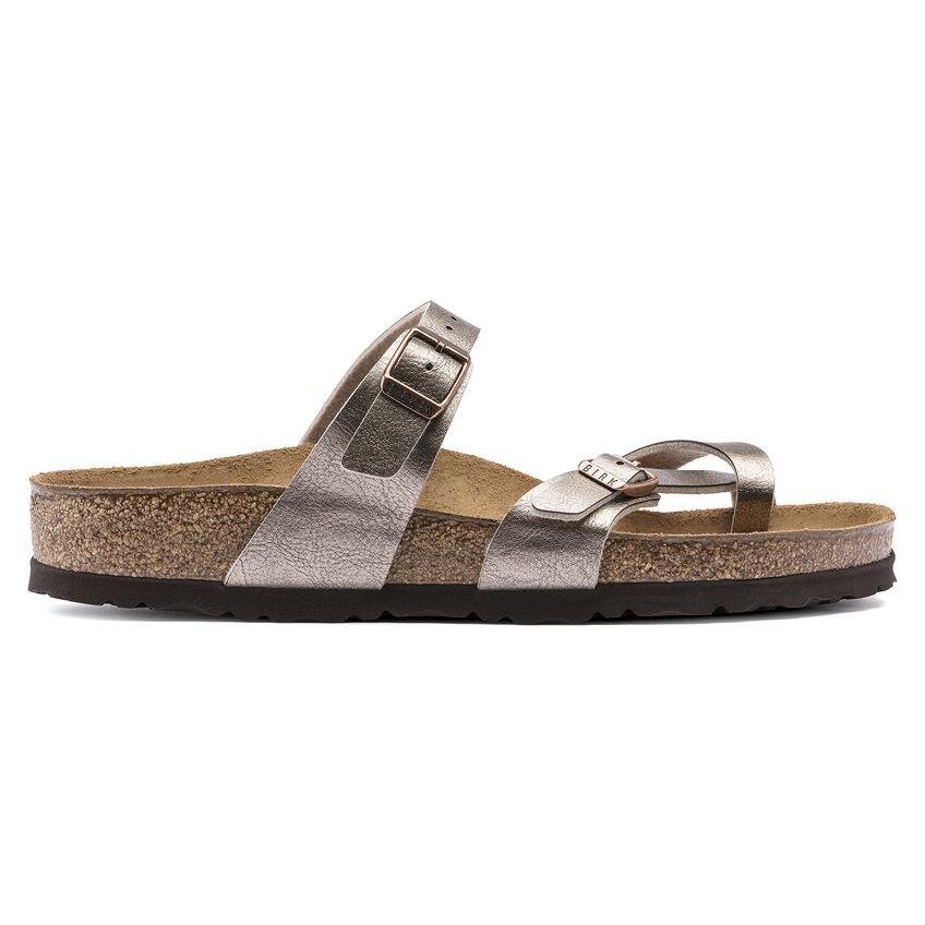 Birkenstock Women's Mayari Graceful Taupe Birko-Flor - 999261 - Tip Top Shoes of New York