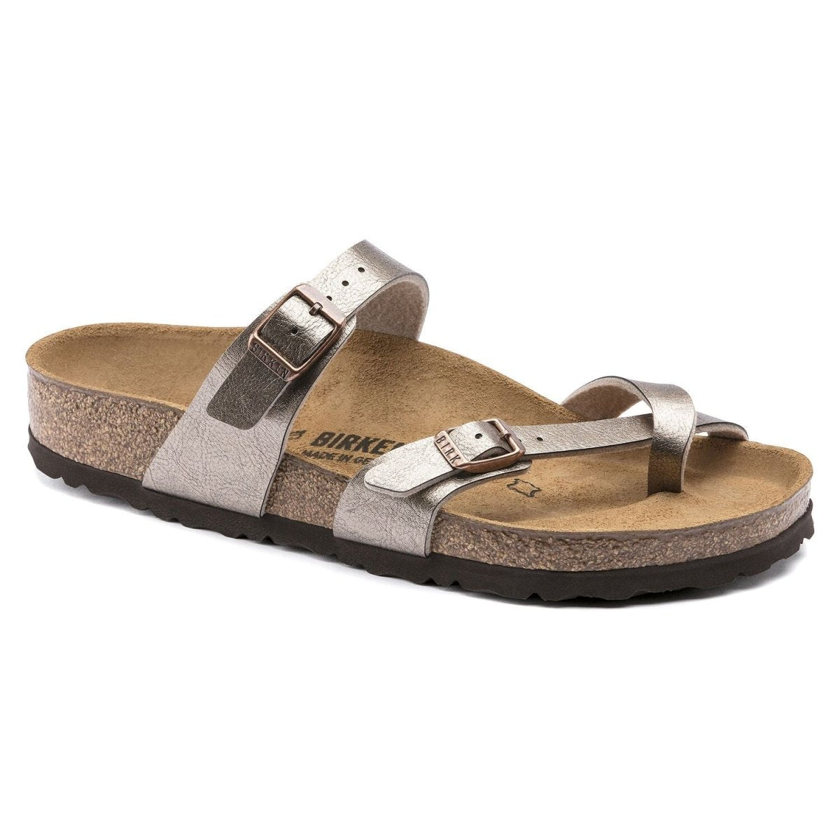 Birkenstock Women's Mayari Graceful Taupe Birko-Flor - 999261 - Tip Top Shoes of New York