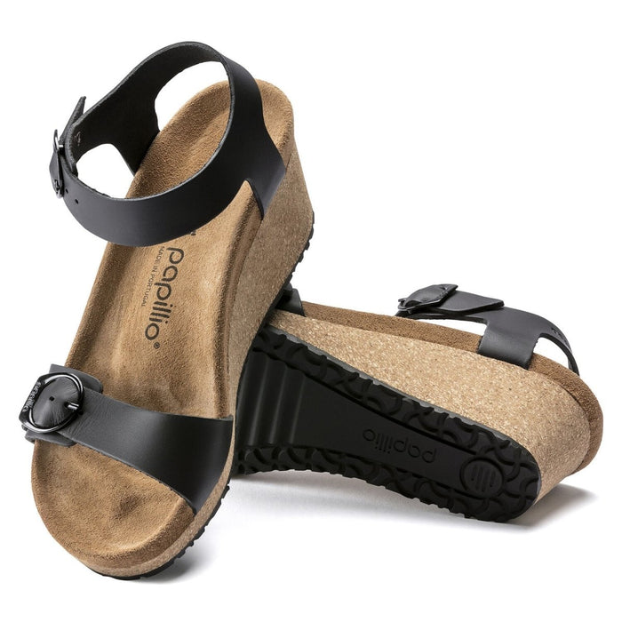 Birkenstock Women's Soley Black Leather - 9003675 - Tip Top Shoes of New York