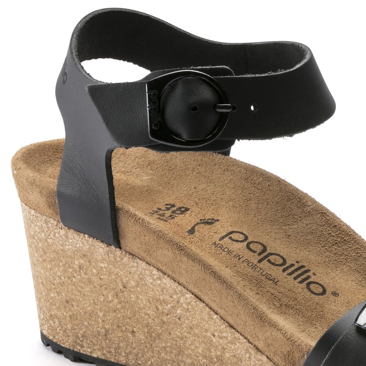 Birkenstock Women's Soley Black Leather - 9003675 - Tip Top Shoes of New York