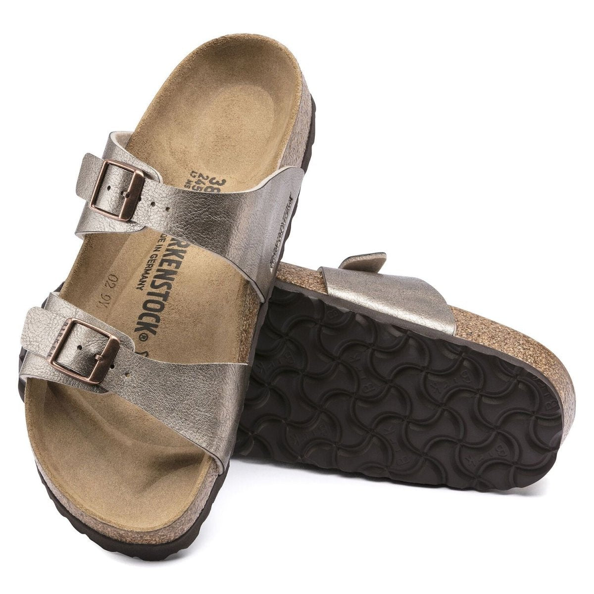 Birkenstock Women's Sydney Graceful Taupe Birko - Flor - 993333 - Tip Top Shoes of New York