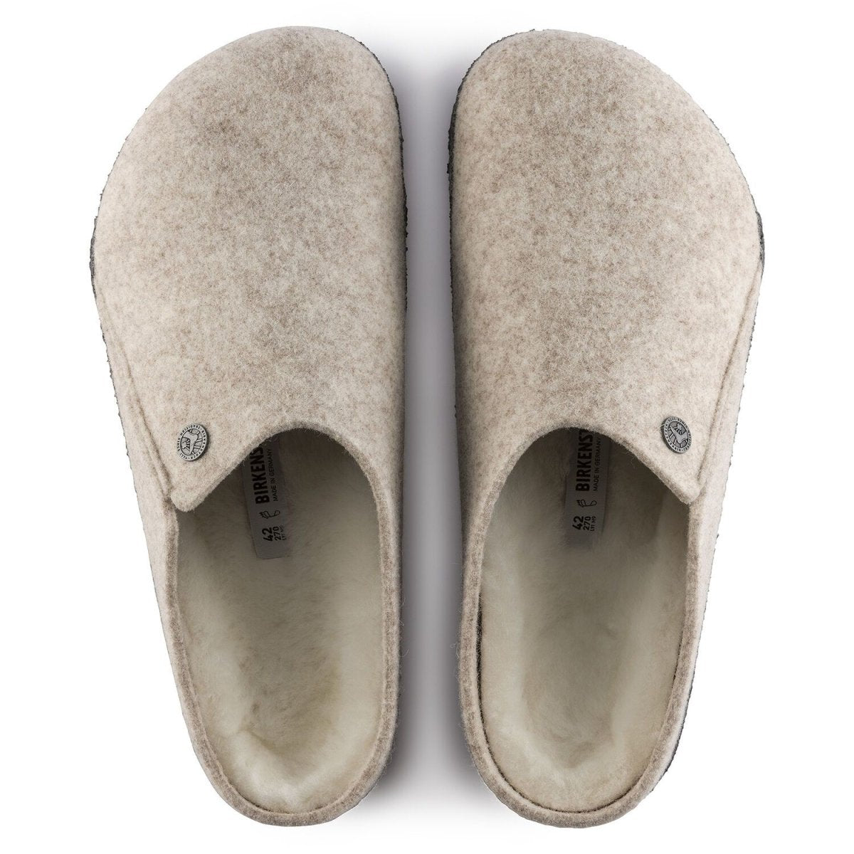 Birkenstock Women's Zermatt Shearling Eggnog - 3002253 - Tip Top Shoes of New York