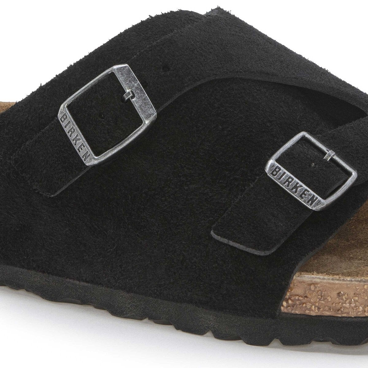 Birkenstock Women's Zurich Black Suede - 9013537 - Tip Top Shoes of New York