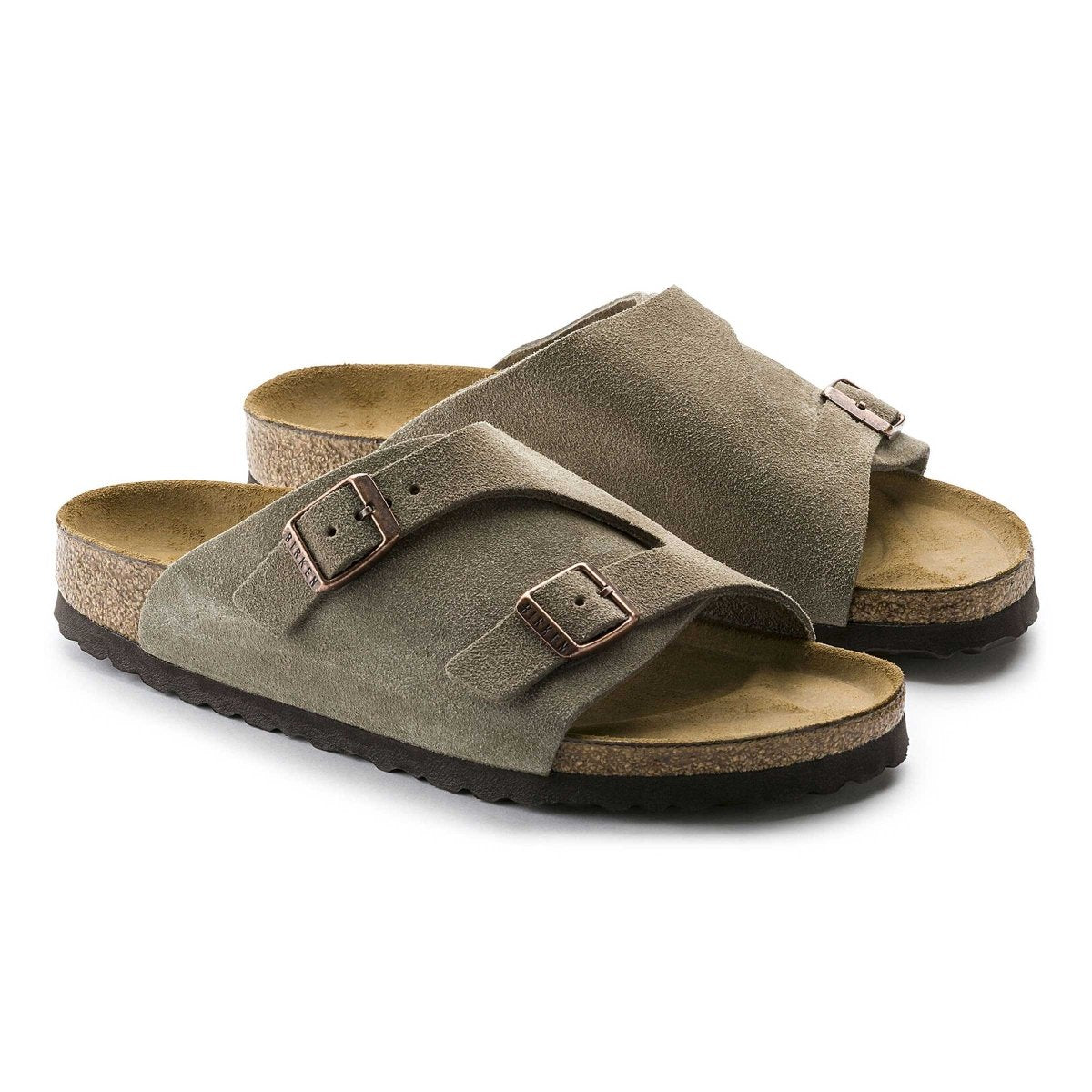 Birkenstock Women's Zurich Taupe Suede - 9013530 - Tip Top Shoes of New York