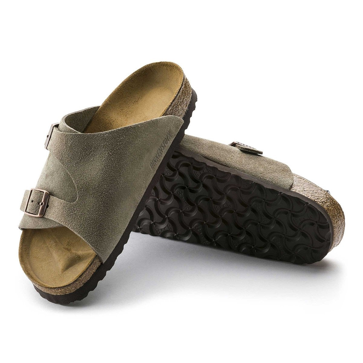 Birkenstock Women's Zurich Taupe Suede - 9013530 - Tip Top Shoes of New York