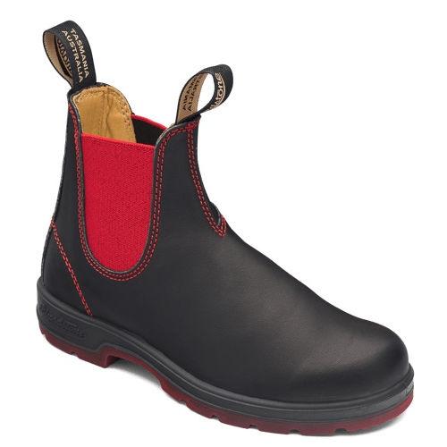 Blundstone Men's 1316 Black/Red - 407905401015 - Tip Top Shoes of New York
