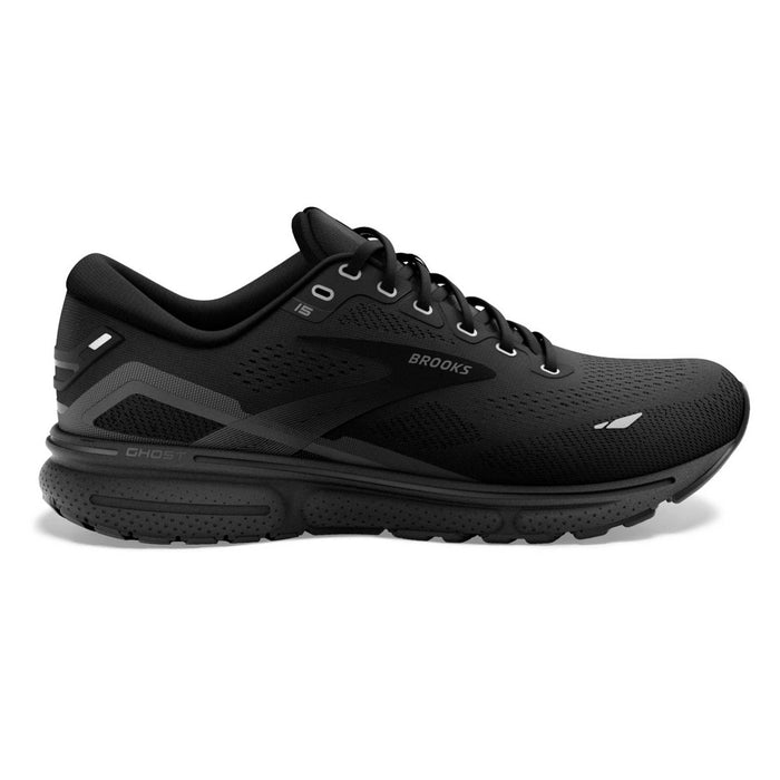 Brooks Women's Ghost 15 Black/Black - 10027332 - Tip Top Shoes of New York