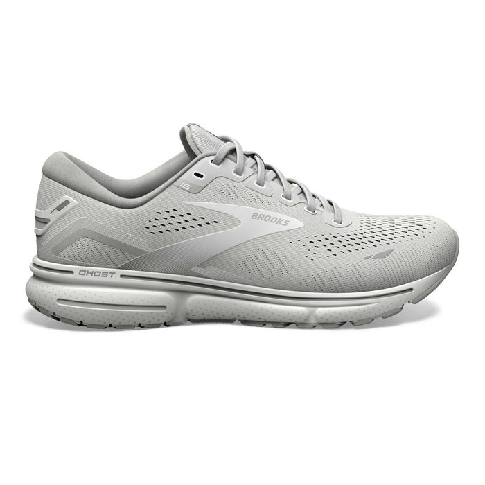 Brooks Women's Ghost 15 Oyster/Alloy — Tip Top Shoes of New York