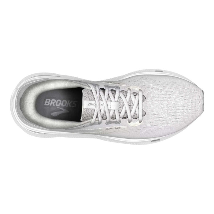 Brooks Women's Ghost Max White/Oyster/Silver - 5018430 - Tip Top Shoes of New York