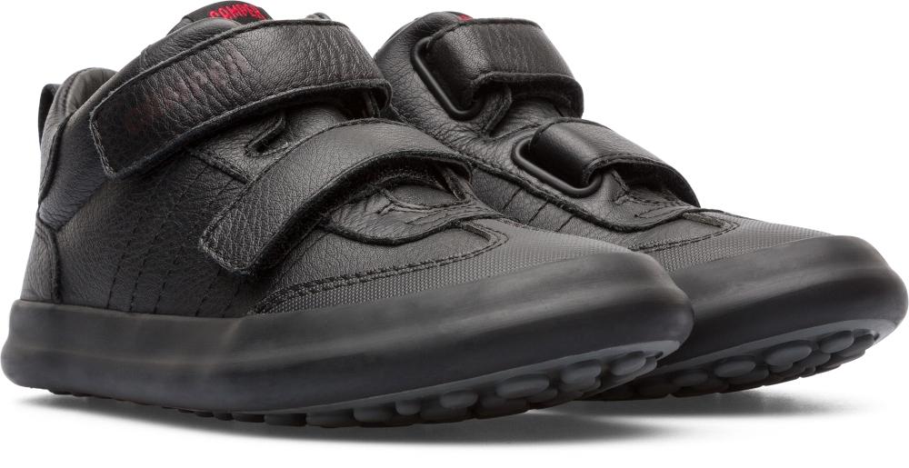 Camper Boy's Pursuit Mid Black Leather (Sizes 30-34) - 927454 - Tip Top Shoes of New York