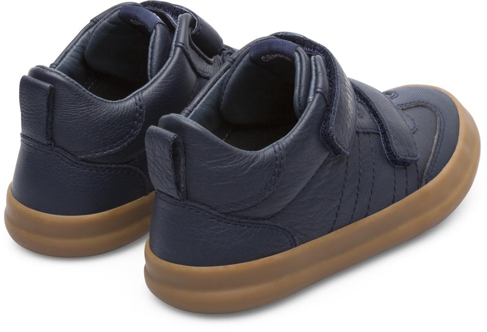 Camper Boy's Pursuit Mid Navy Leather (Sizes 28-34) - 927410 - Tip Top Shoes of New York