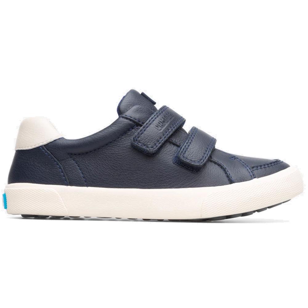 Camper Boy s Pursuit Navy Leather Sizes 28 34 Tip Top Shoes of