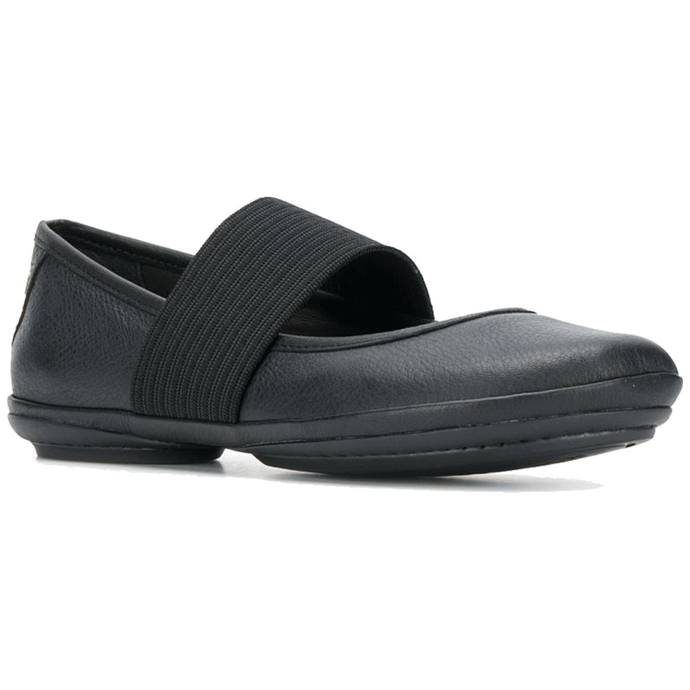 Camper Women's Right Nina Ballerina Black Leather - 5000020 - Tip Top Shoes of New York