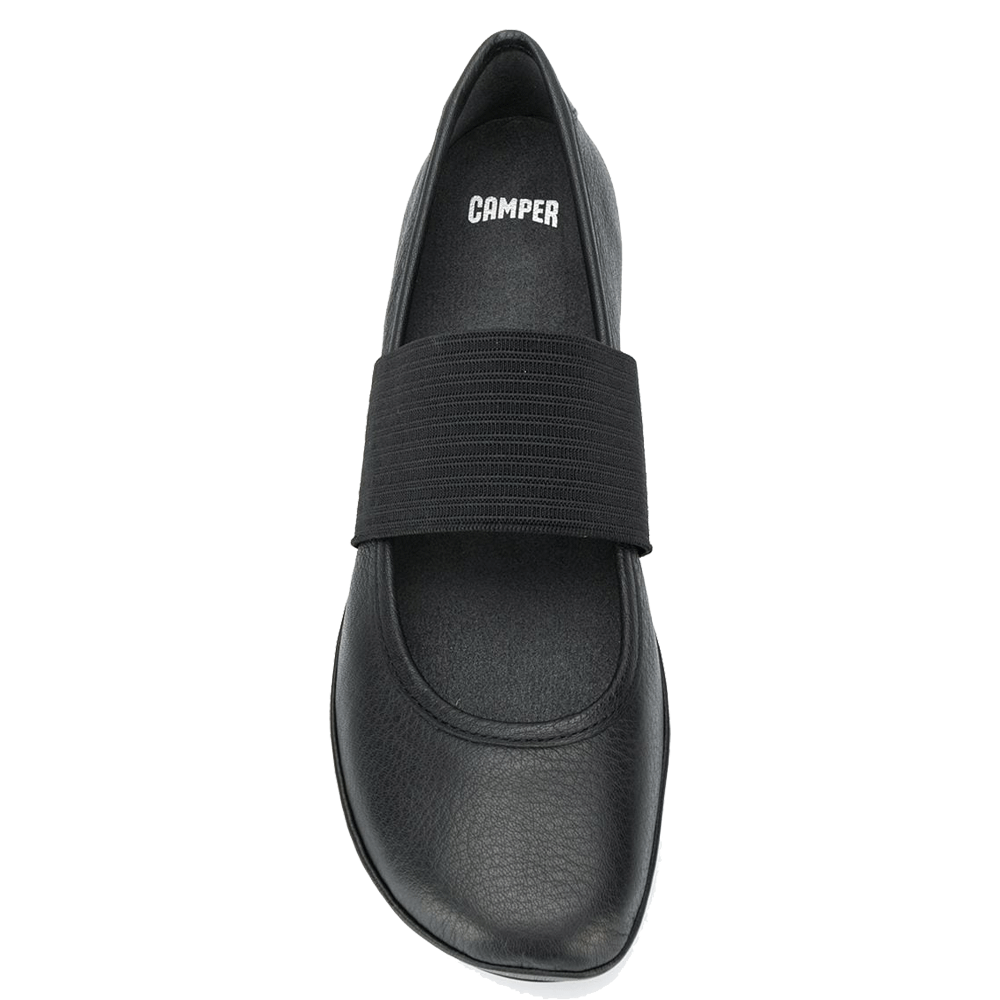 Camper Women's Right Nina Ballerina Black Leather - 5000020 - Tip Top Shoes of New York
