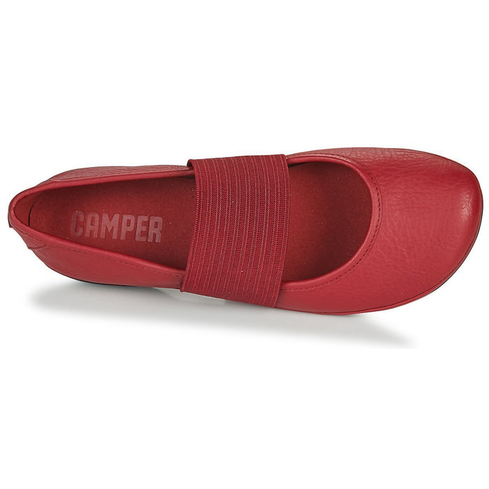 Camper Women's Right Nina Ballerina Red Leather - 5000030 - Tip Top Shoes of New York