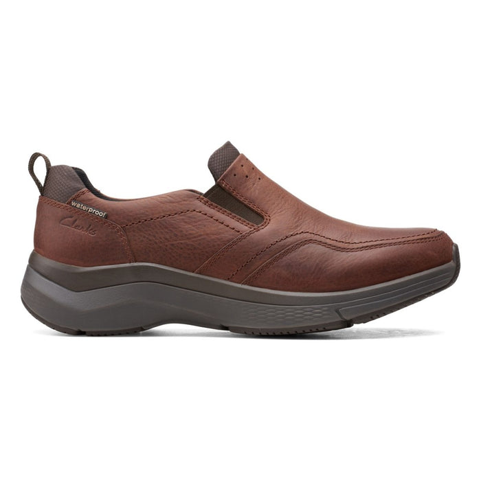 Clarks Men's Wave 2.0 Edge Waterproof Brown - Tip Shoes of New York