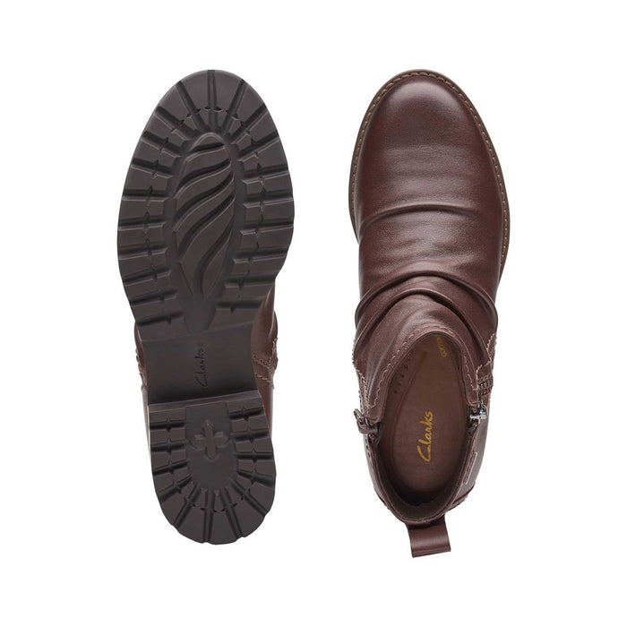 Clarks Women's Aspra Walk British Tan Waterproof - 3013473 - Tip Top Shoes of New York