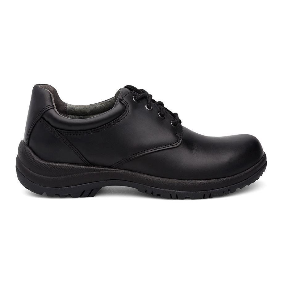 Dansko Men s Walker Black Smooth Tip Top Shoes of New York