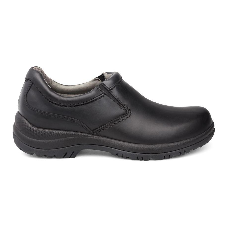 Dansko Men's Wynn Black Smooth - Tip Top Shoes of New York