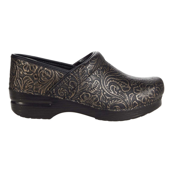 Dansko Professional Black Antique Tooled - 9002049 - Tip Top Shoes of New York