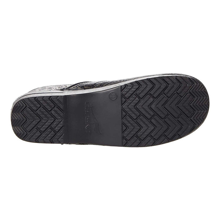 Dansko Professional Black Antique Tooled - 9002049 - Tip Top Shoes of New York