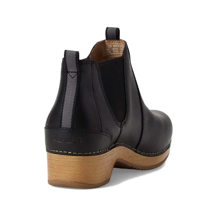 Dansko Women's Becka Black Oiled Pull Up - 9011572 - Tip Top Shoes of New York