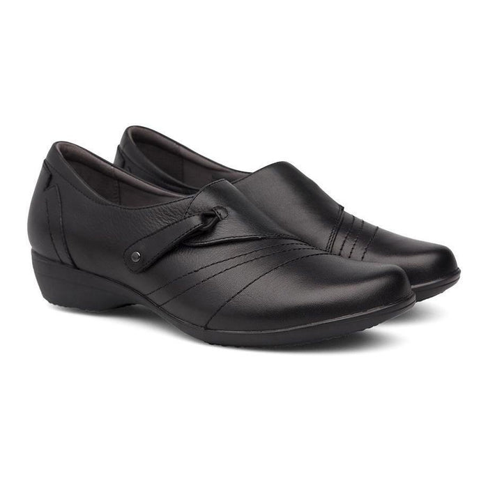 Dansko Women's Franny Black Milled Nappa Leather - 10004330 - Tip Top Shoes of New York