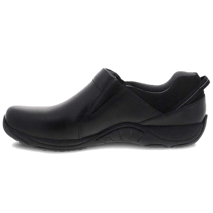 Black leather dansko on sale