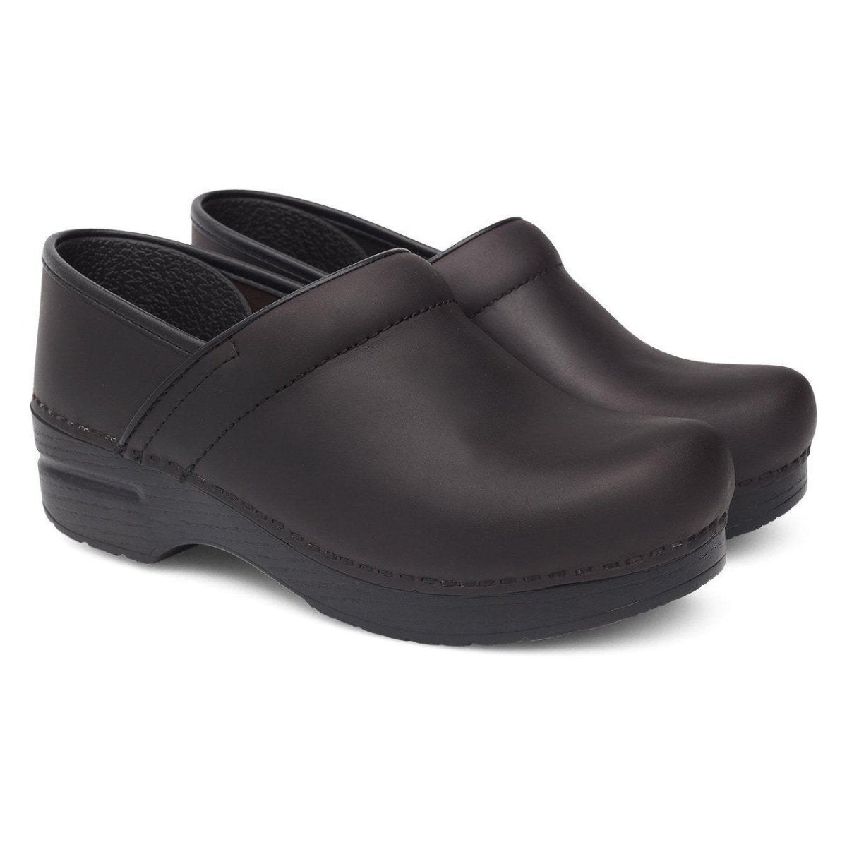 Dansko Women's Professional Antique Brown Oiled Leather - 400124001011 - Tip Top Shoes of New York