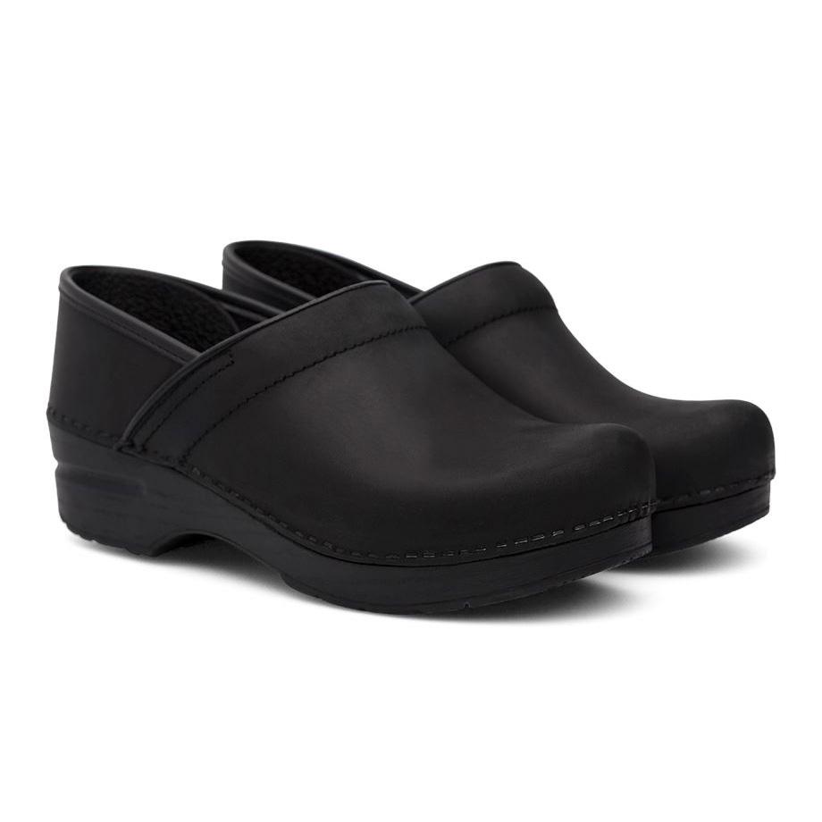 【ほぼ未使用】dansko サンダル Black 39 Dansko Women's Professional Black Oiled Leather - Tip Top Shoes of