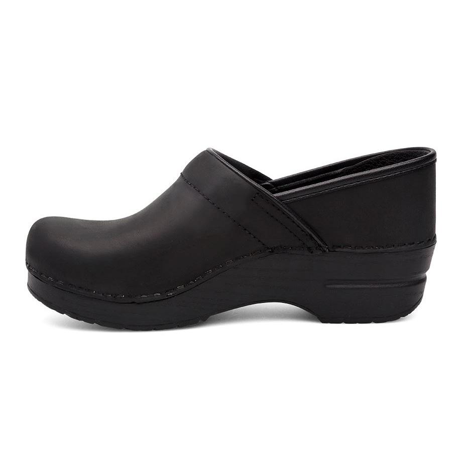 Dansko Women's Professional Black Oiled Leather - Tip Top Shoes of