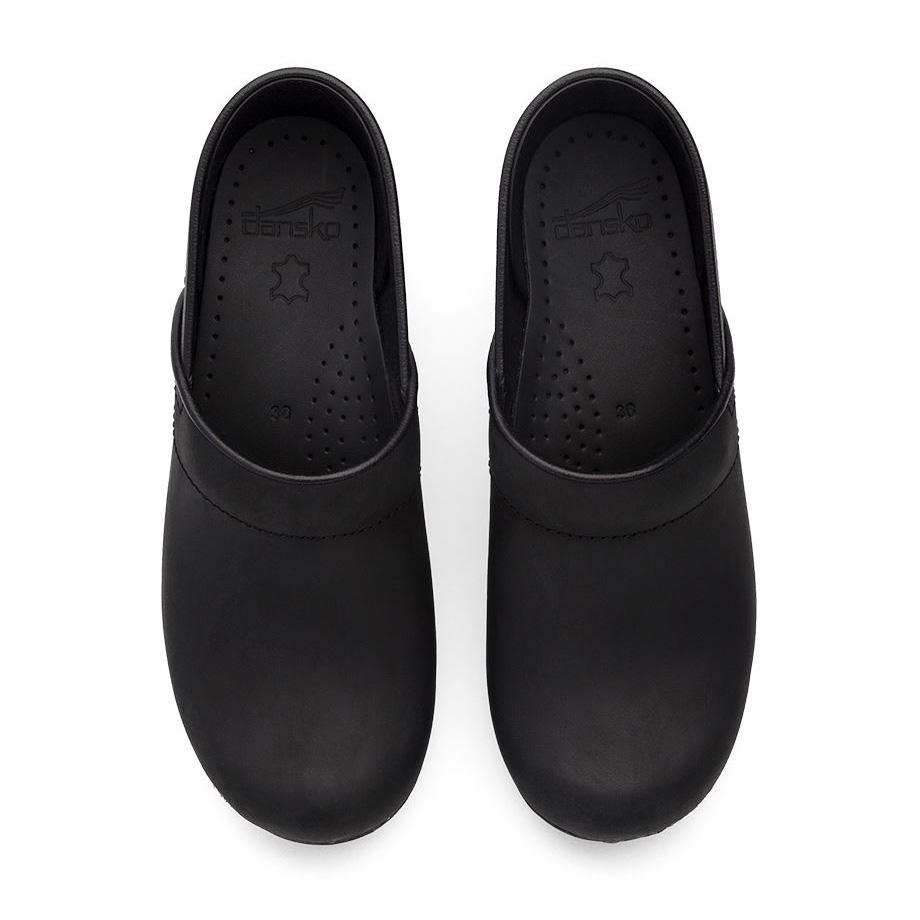 Dansko Women's Professional Black Oiled Leather - Tip Top Shoes of